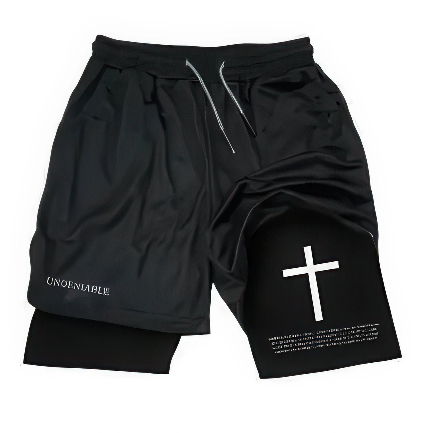 Men Christian Athletic Shorts