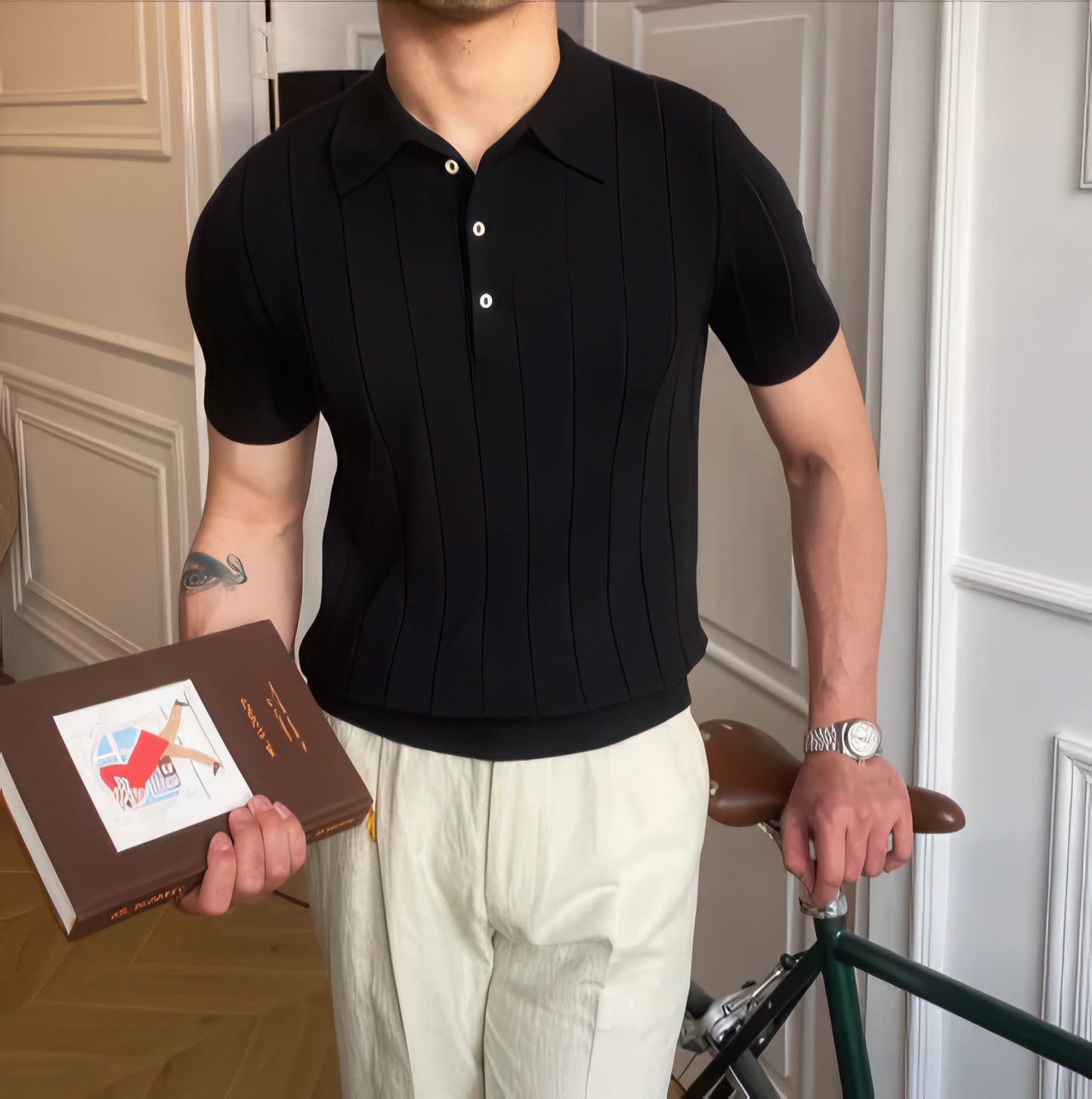 Men's Slim-Fit Polo Shirt