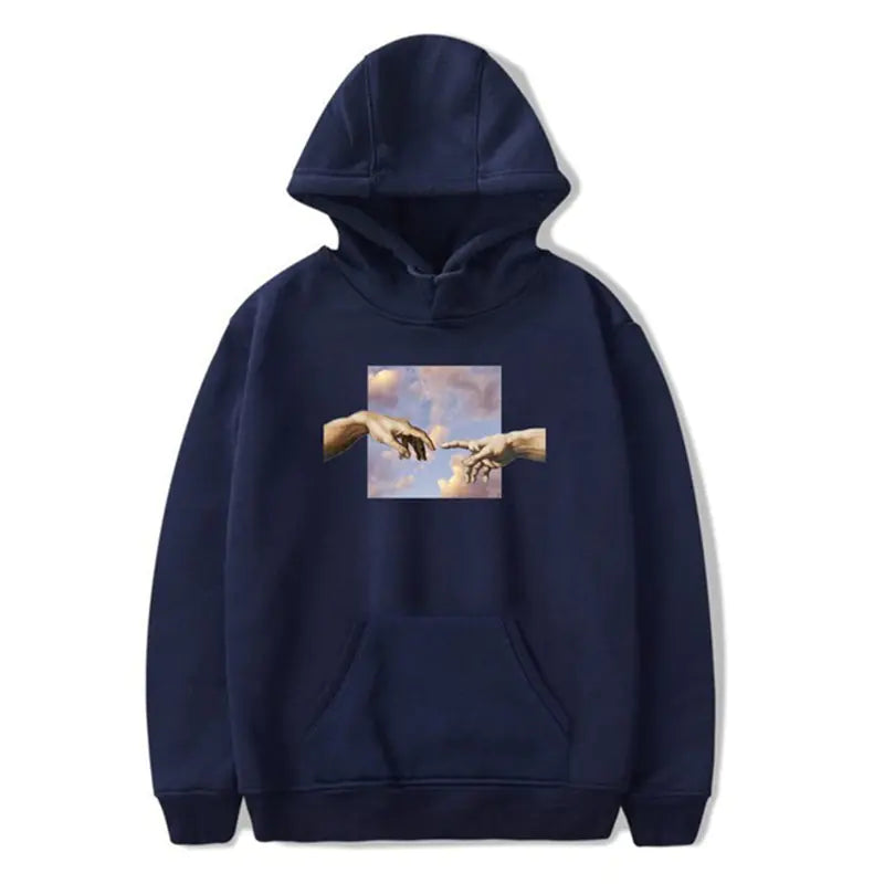 Loose Fit Men's Hooded Sweatshirts