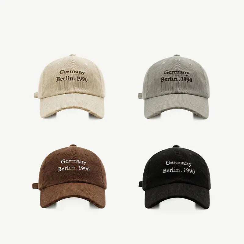 Corduroy Baseball Hat