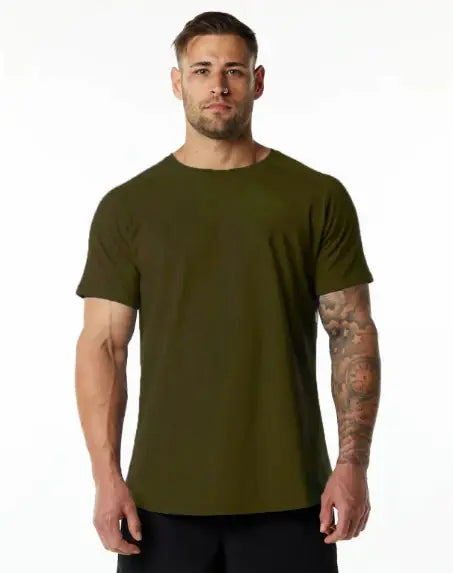 Cotton Crew Neck T-Shirt
