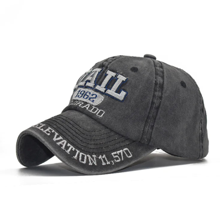 Vintage 1962 Embroidered Cotton Baseball Cap