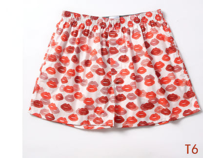 Men's Plus Size Loose Cotton Arrow Underpants