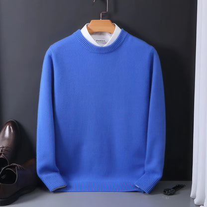 Men's Loose Oversized Round Neck Knit Sweater