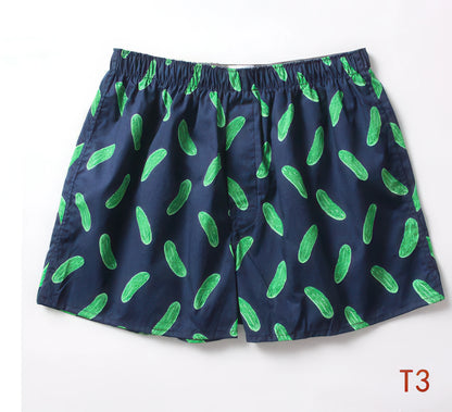 Men's Plus Size Loose Cotton Arrow Underpants