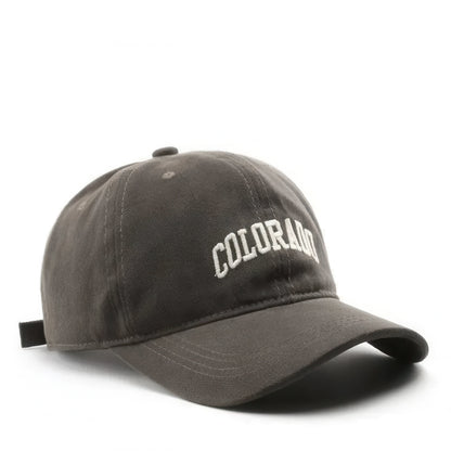 Japanese Retro Style Female Embroidered Baseball Cap