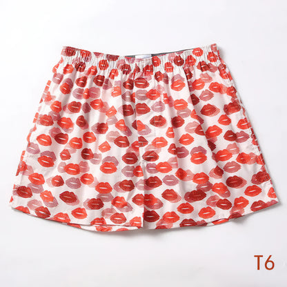 Men's Plus Size Loose Cotton Arrow Underpants