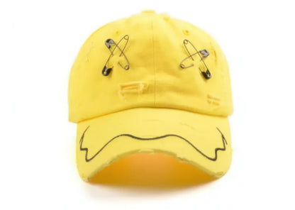Men's Trendy Embroidered Baseball Cap with Shade