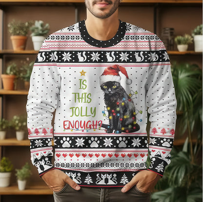 Couple's Christmas Deer Print Sweatshirts for Fall