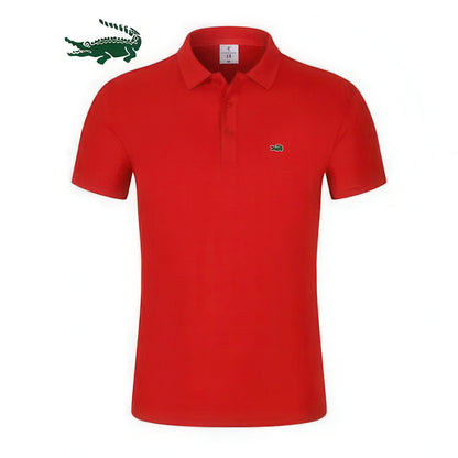 Men's Quick-Drying Solid Color Polo Shirts