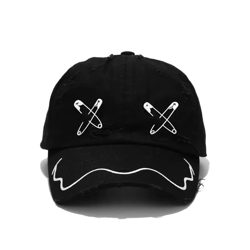Men's Trendy Embroidered Baseball Cap with Shade