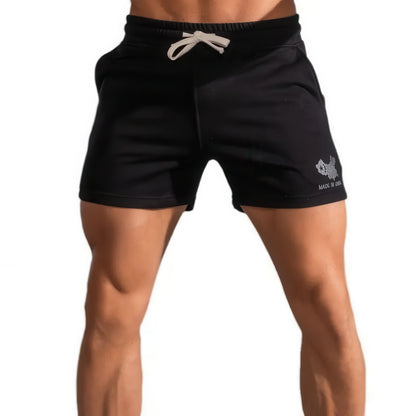 Men's Cotton Sports Shorts - Trendy Running Gym Shorts