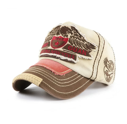 Vintage Washed UV-Protection Baseball Cap