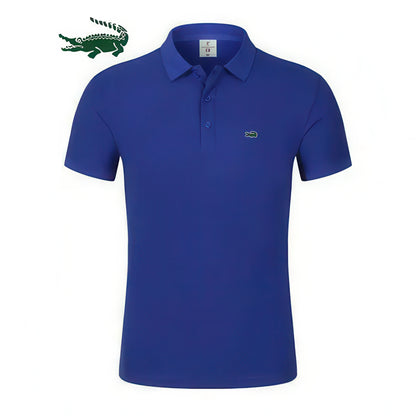 Men's Quick-Drying Solid Color Polo Shirts
