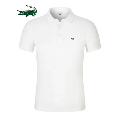 Men's Quick-Drying Solid Color Polo Shirts