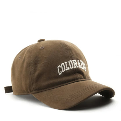 Japanese Retro Style Female Embroidered Baseball Cap