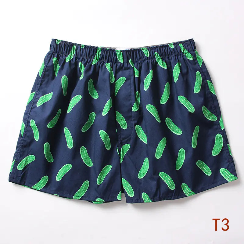Men's Plus Size Loose Cotton Arrow Underpants