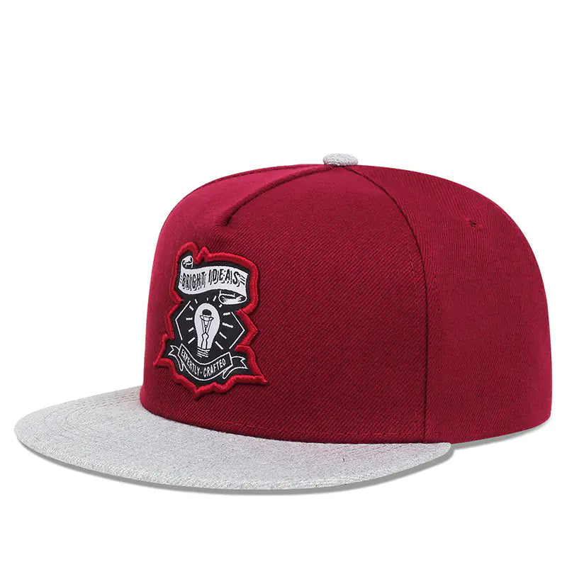 Unisex Hip Hop Flat-Brim Cap