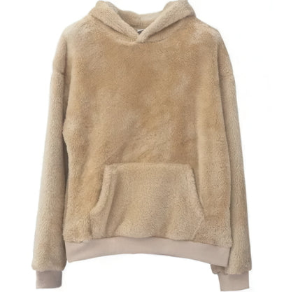 Reversible Hooded Velvet Sweater for Men