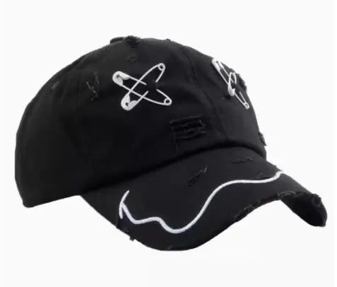Men's Trendy Embroidered Baseball Cap with Shade