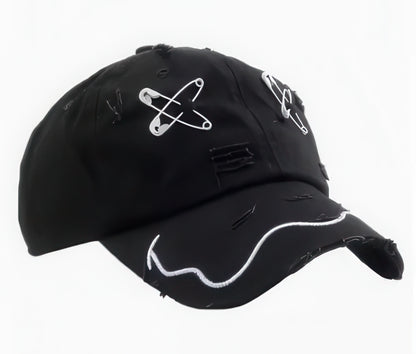 Men's Trendy Embroidered Baseball Cap with Shade