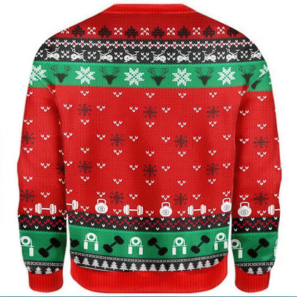 Couple's Christmas Deer Print Sweatshirts for Fall