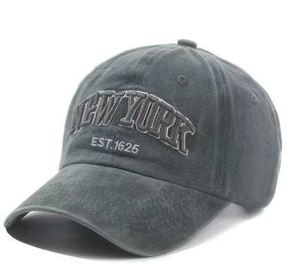 New York Washed Cotton Baseball Cap