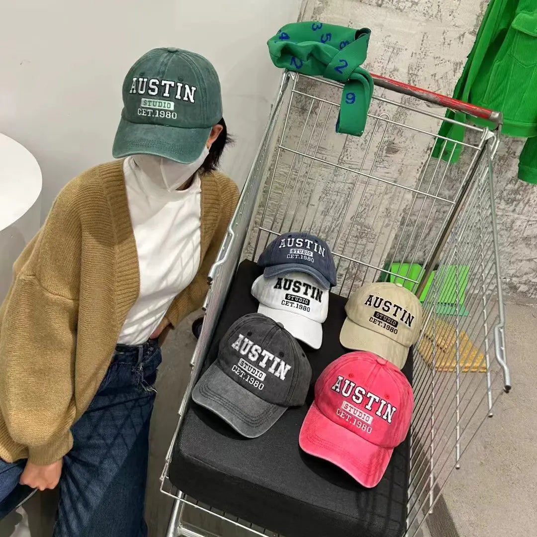 Unisex Fashion Wash Denim Baseball Cap