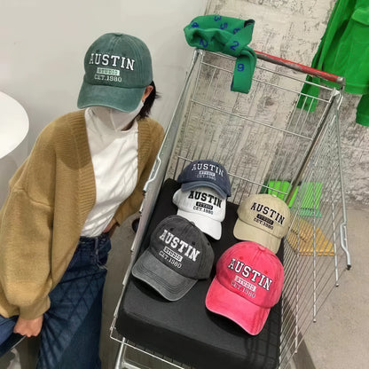 Unisex Fashion Wash Denim Baseball Cap