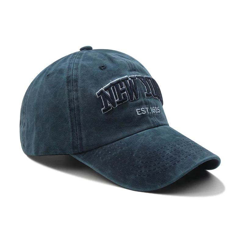New York Washed Cotton Baseball Cap