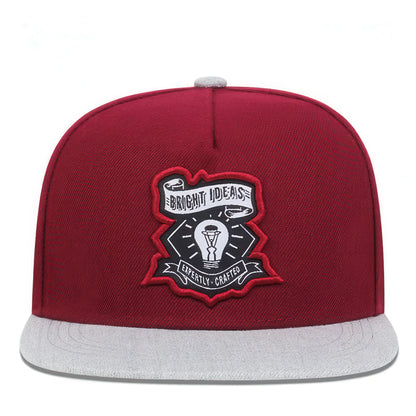 Unisex Hip Hop Flat-Brim Cap