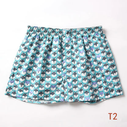 Men's Plus Size Loose Cotton Arrow Underpants