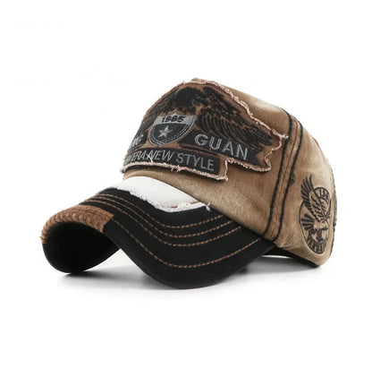 Vintage Washed UV-Protection Baseball Cap