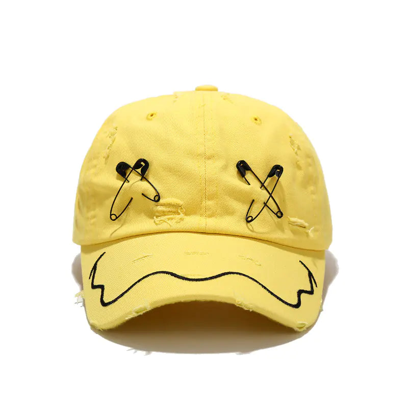 Men's Trendy Embroidered Baseball Cap with Shade