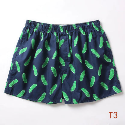 Men's Plus Size Loose Cotton Arrow Underpants