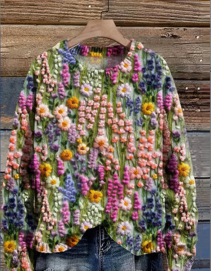 Couple's Christmas Deer Print Sweatshirts for Fall