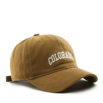 Japanese Retro Style Female Embroidered Baseball Cap