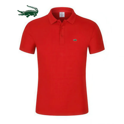 Men's Quick-Drying Solid Color Polo Shirts