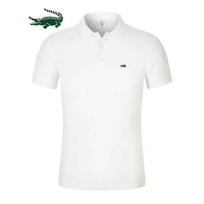 Men's Quick-Drying Solid Color Polo Shirts