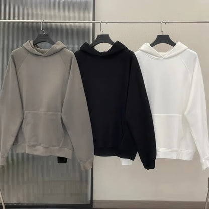 Y2K Aesthetic Star Print Hooded Sweatshirt for Men